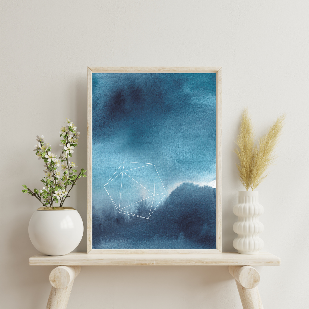Aquarelle Blue