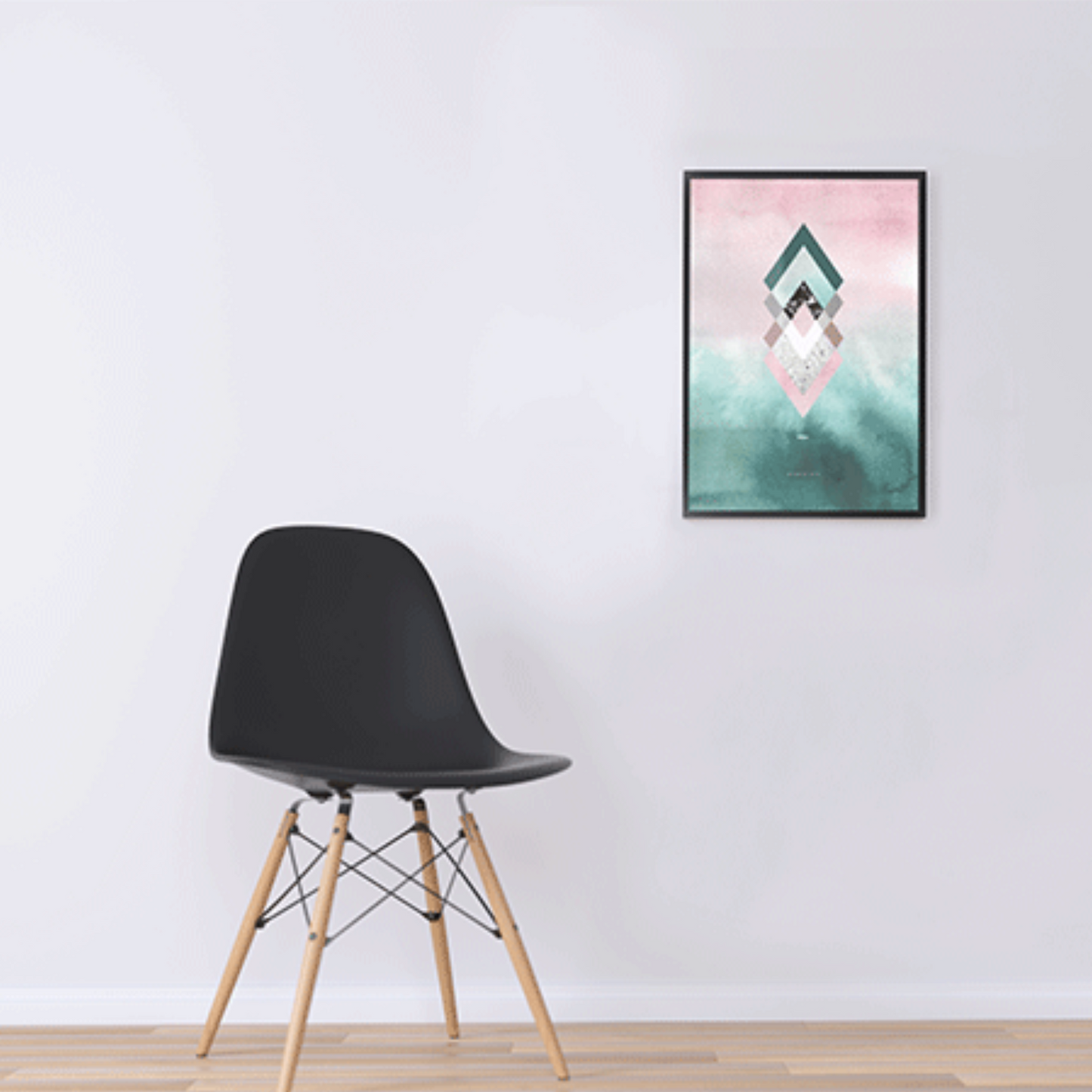 Aquarelle Pink-Green