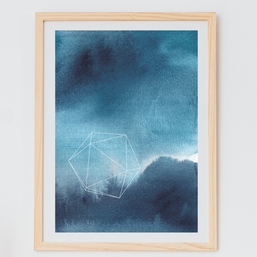 Aquarelle Blue